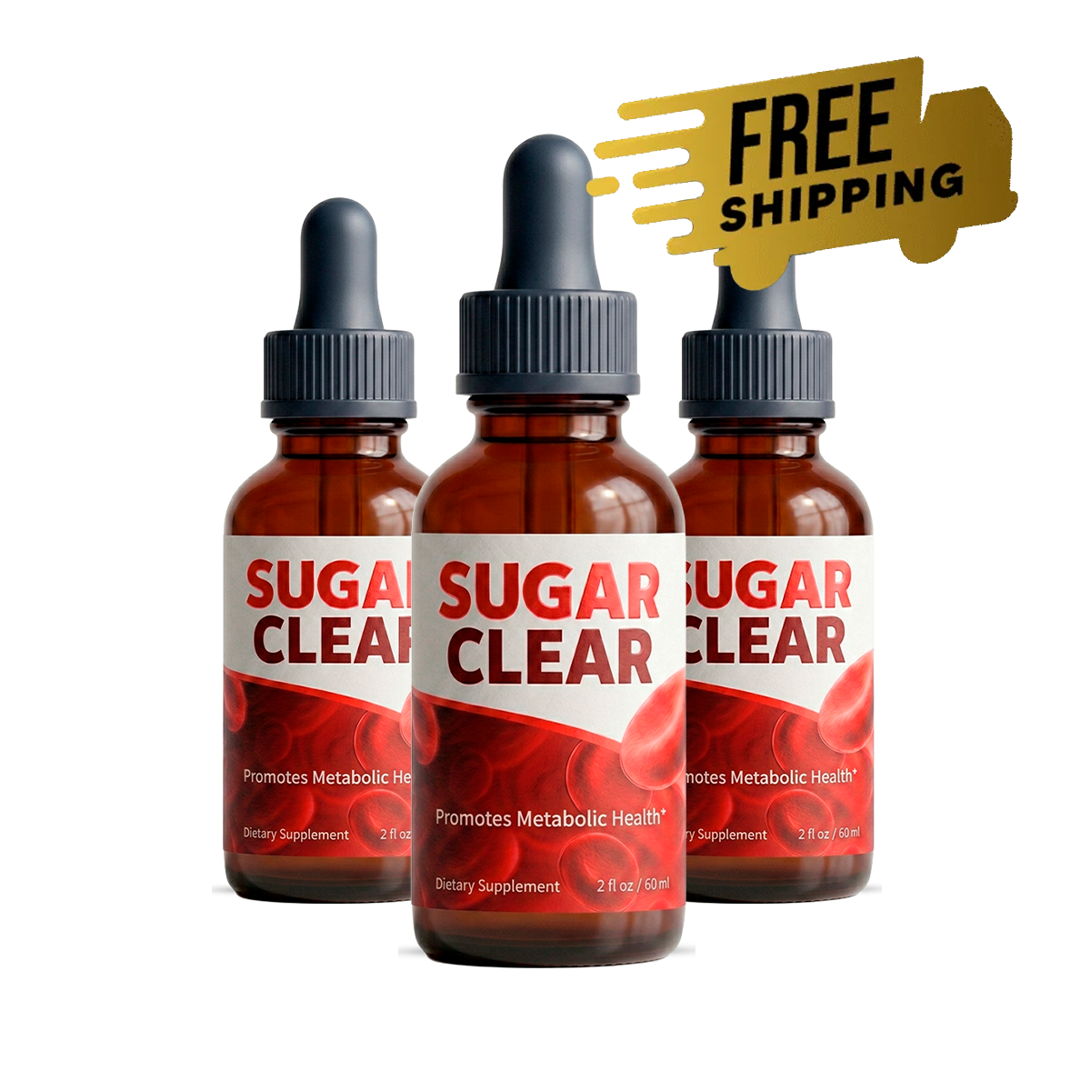 SugarClear 3-bottle pack